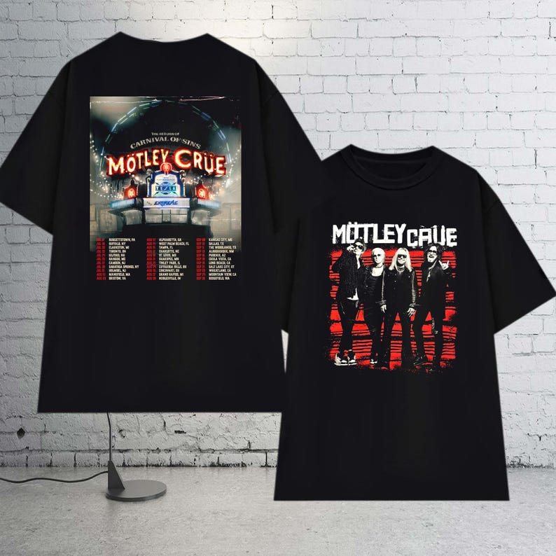 Motley Crue Carnival Of Sins 2026 Shirt