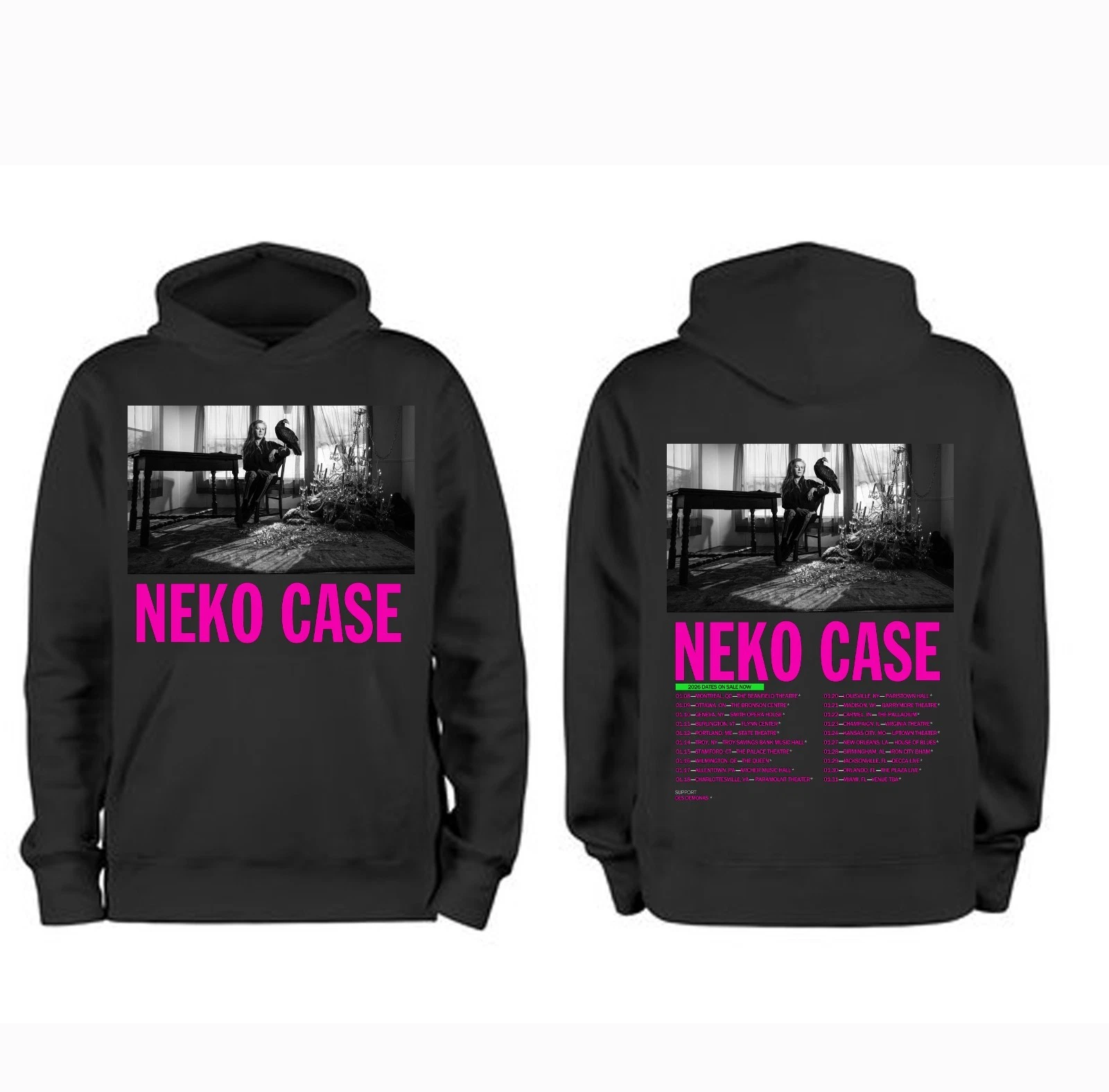 Neko Merch Case Tour 2026 Hoodie