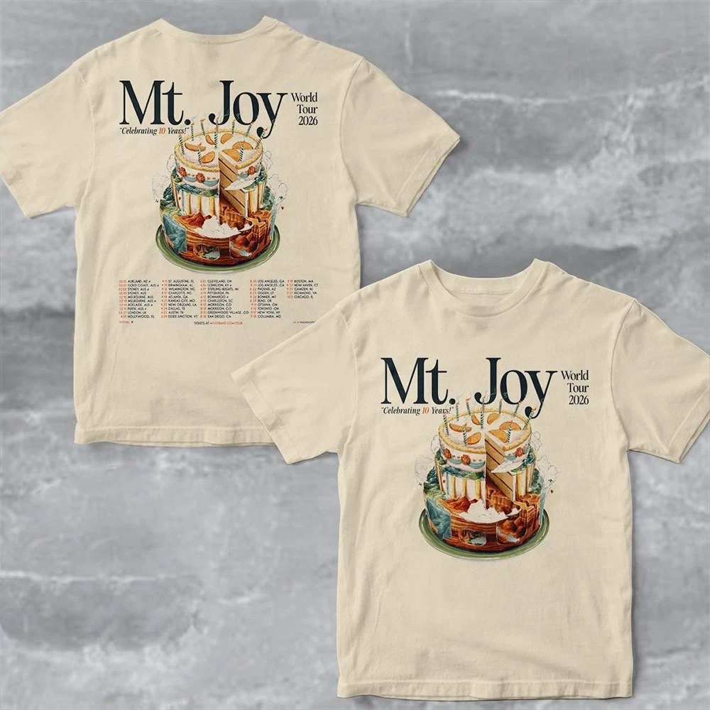 Mt Joy 10 Years World Tour 2026 T-Shirt