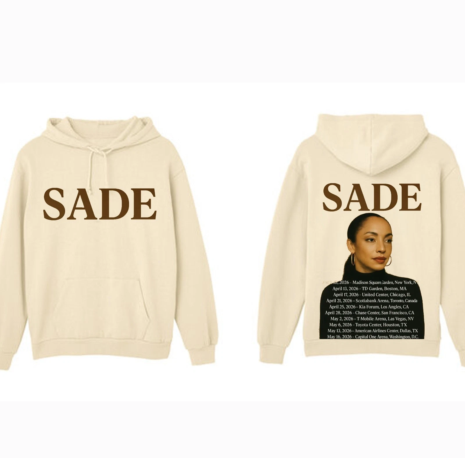 Sade North America Tour 2026 Hoodie