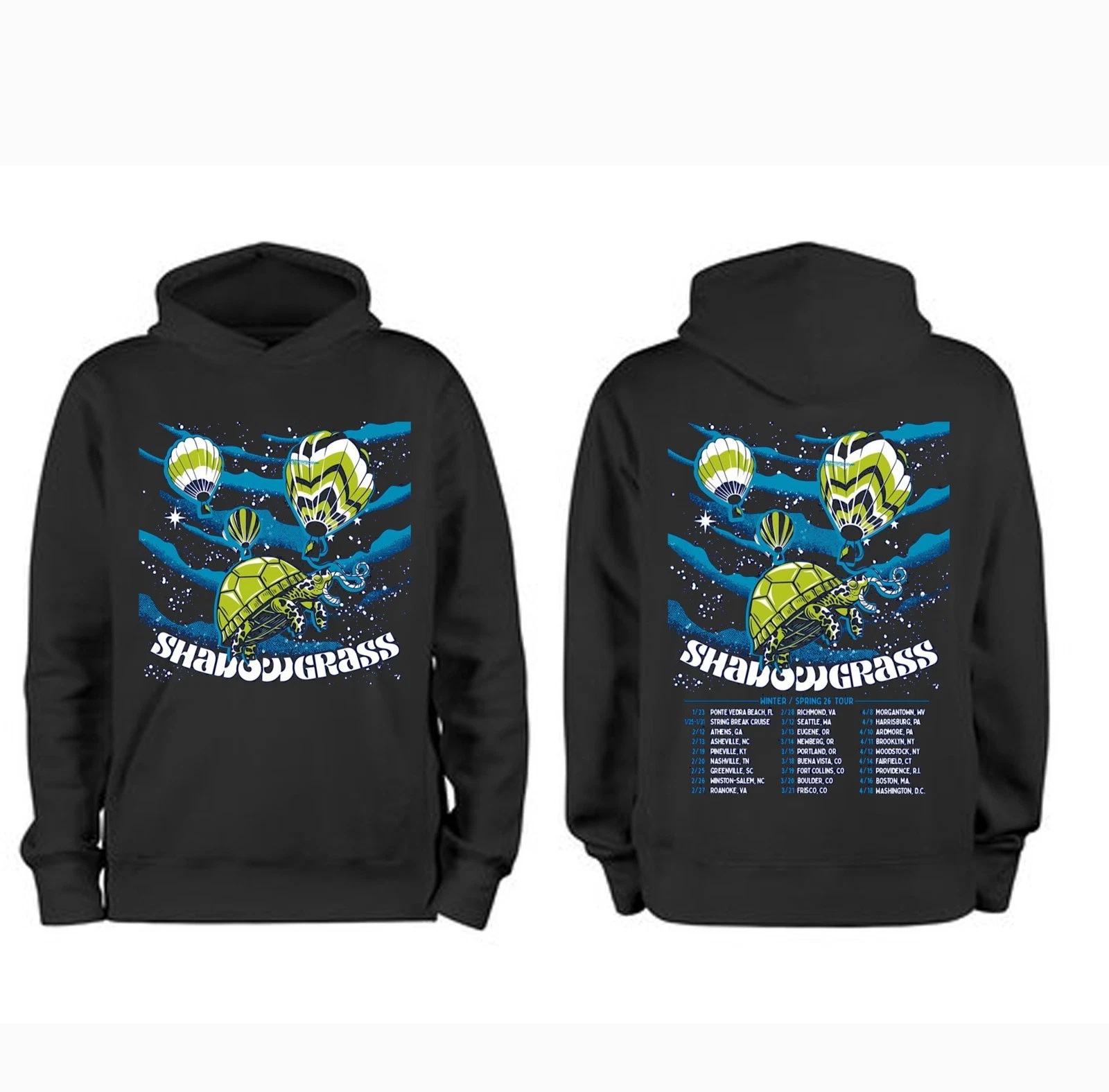 Shadowgrass Winter & Spring 2026 Tour Hoodie