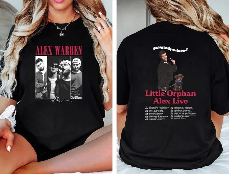 Vintage Alex Merch Warren Tour 2026 Shirt