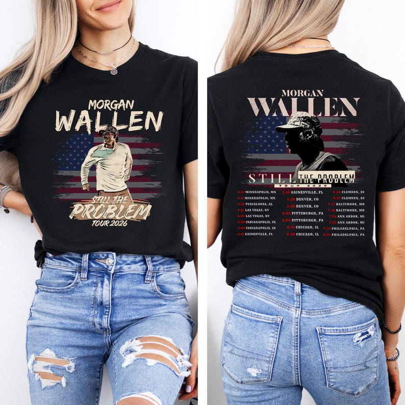 Wallen Still Merch The Problem Tour 2026 Shirt