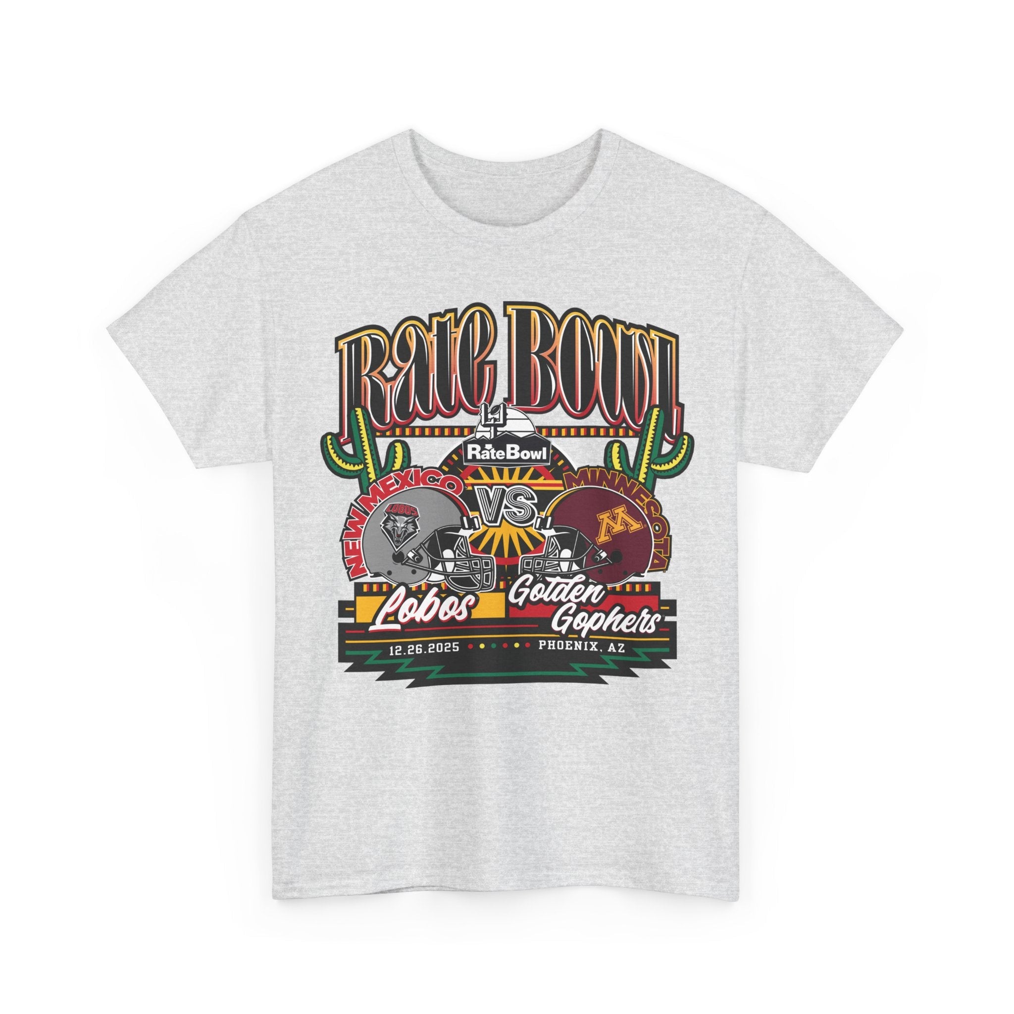 New Mexico Lobos vs Minnesota Golden Gophers Party On Matchup T-Shirt
