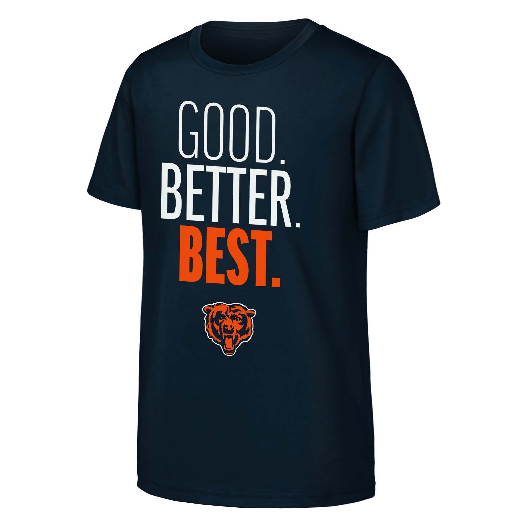 Chicago Bears Outerstuff Navy Good Better Best T-Shirt