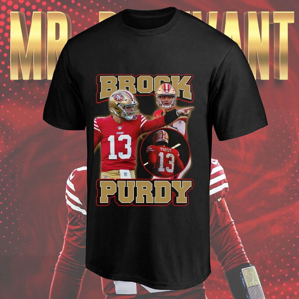Brock Purdy #13 San Francisco T-Shirt Brock Purdy stats Merch