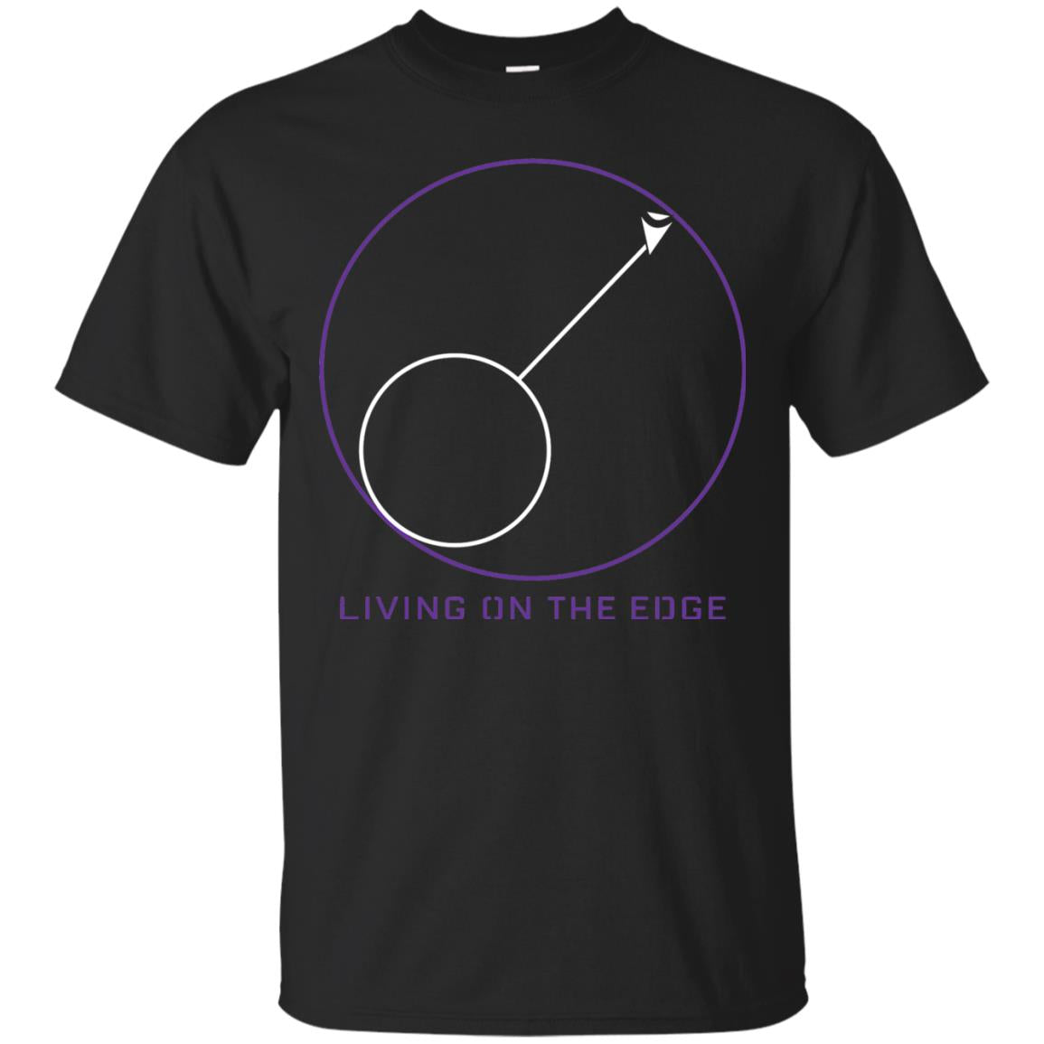 Gamer Living On The Edge Run From The Storm T-Shirt 