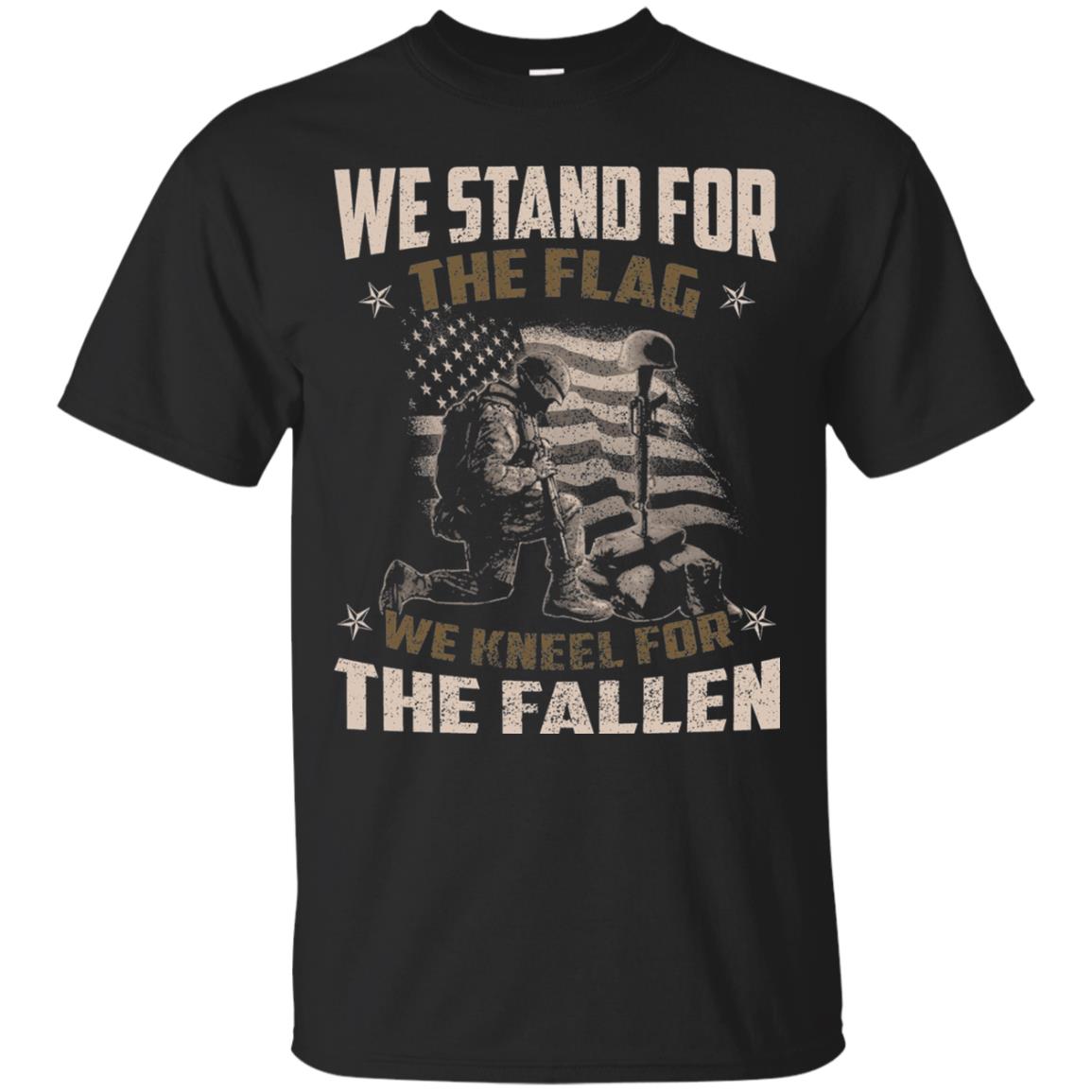 Veteran We Stand For The Flag We Kneel For The Fallen T-Shirt