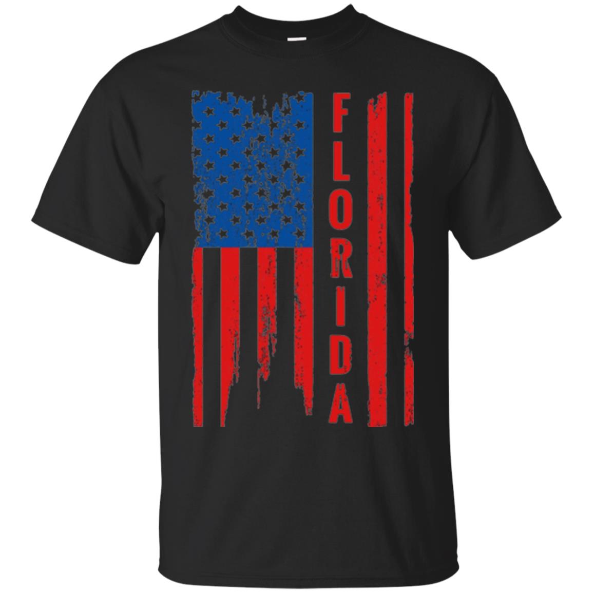Florida State American Flag T-Shirt