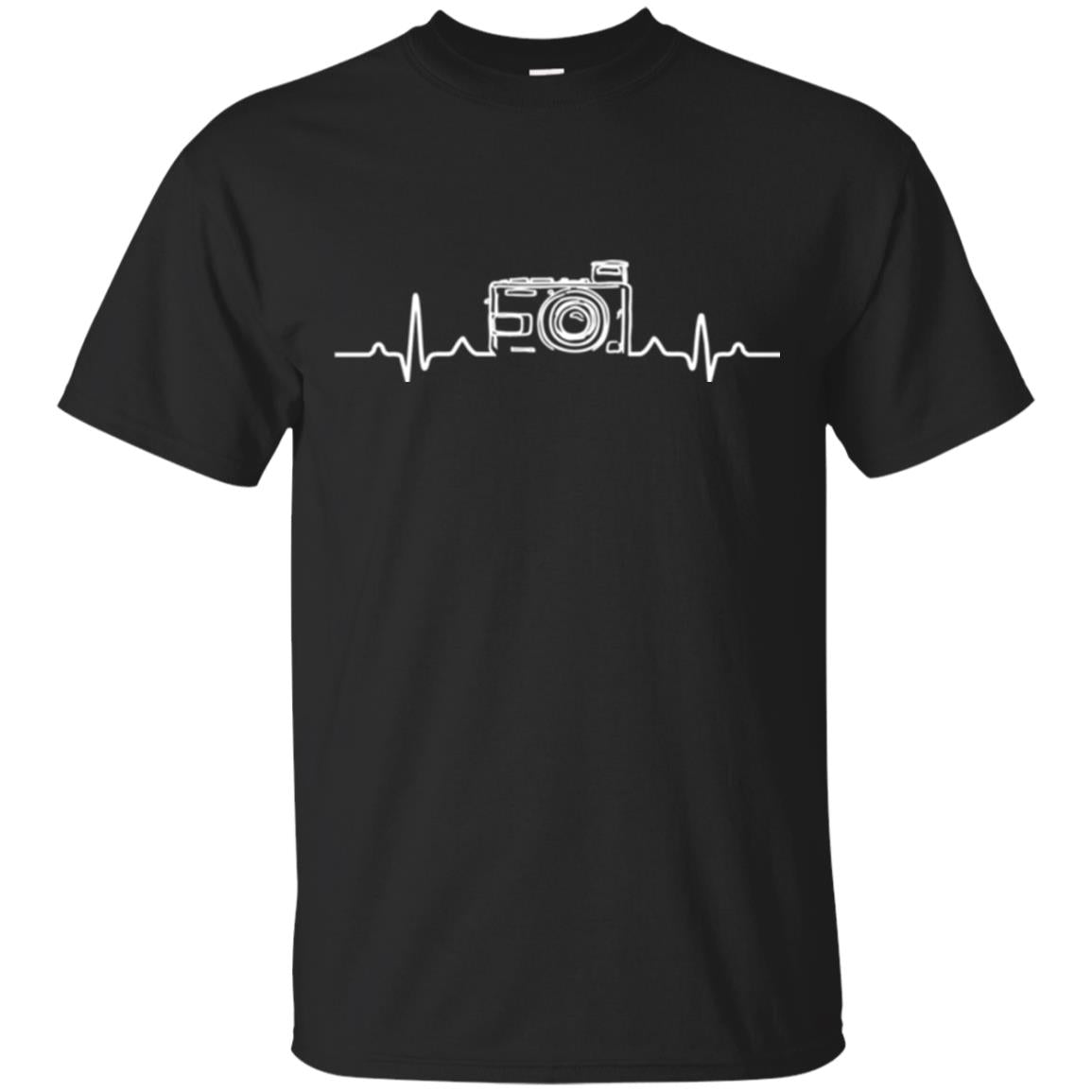Photographers Heart Beat Camera T-Shirt