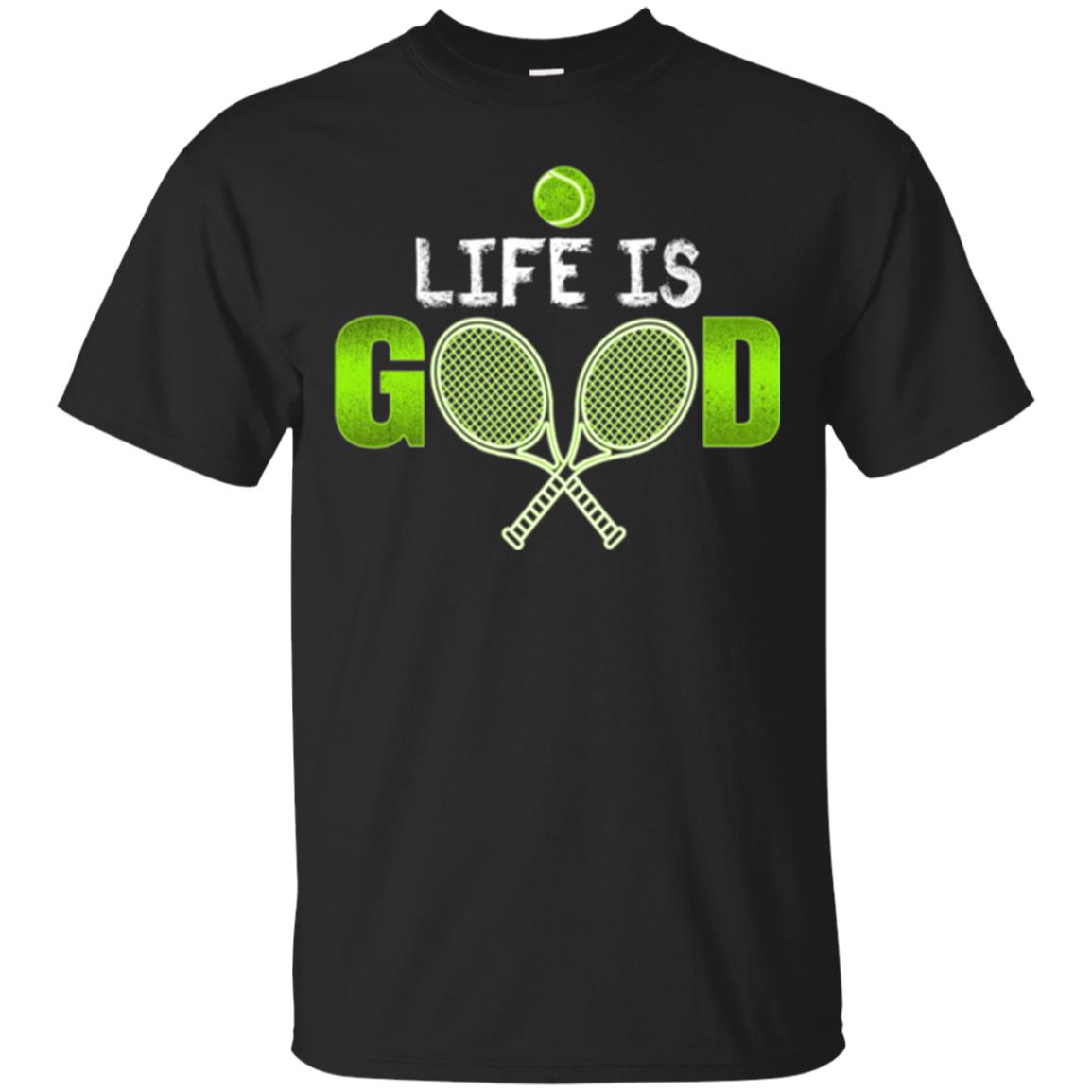 Tennis Lovers Life Is Good T-Shirt 