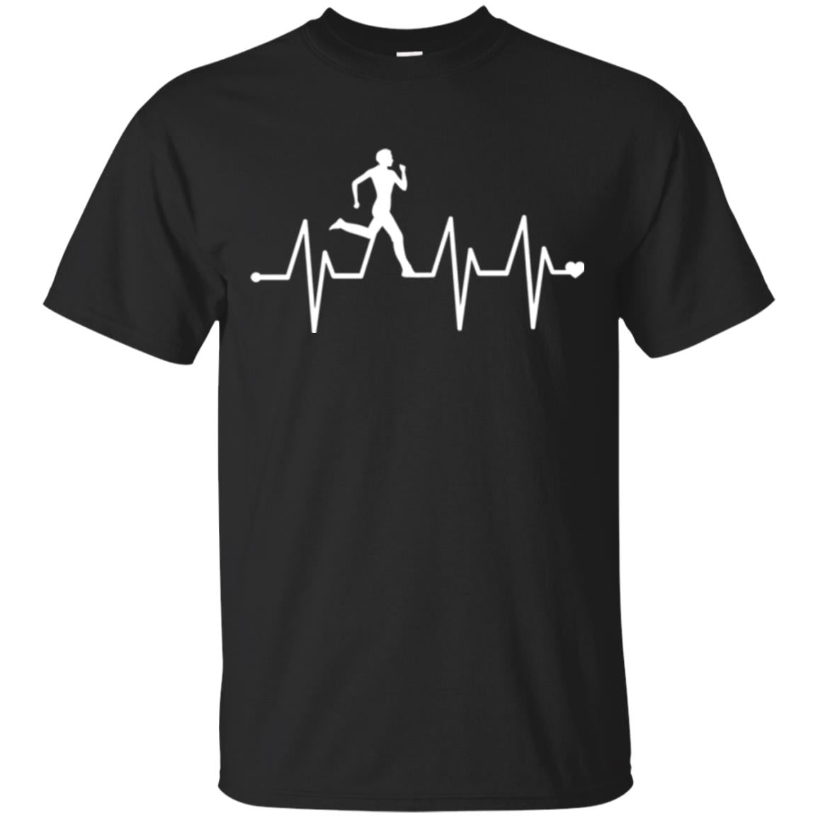 Running Athletics Heartbeat Pulse T-Shirt