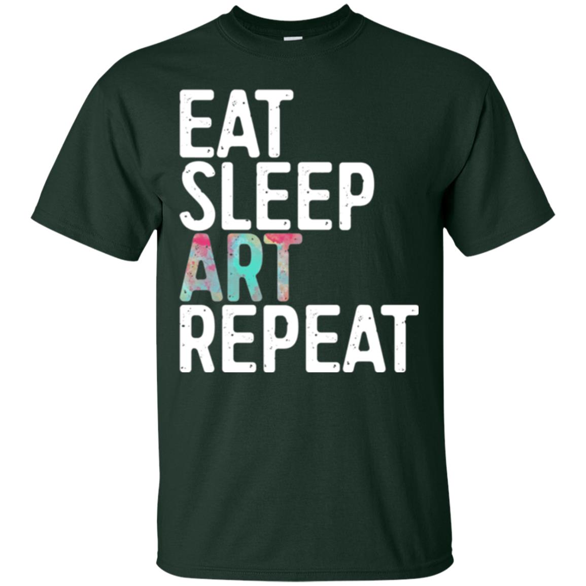 Artist Eat Sleep Art Repeat T-Shirt 