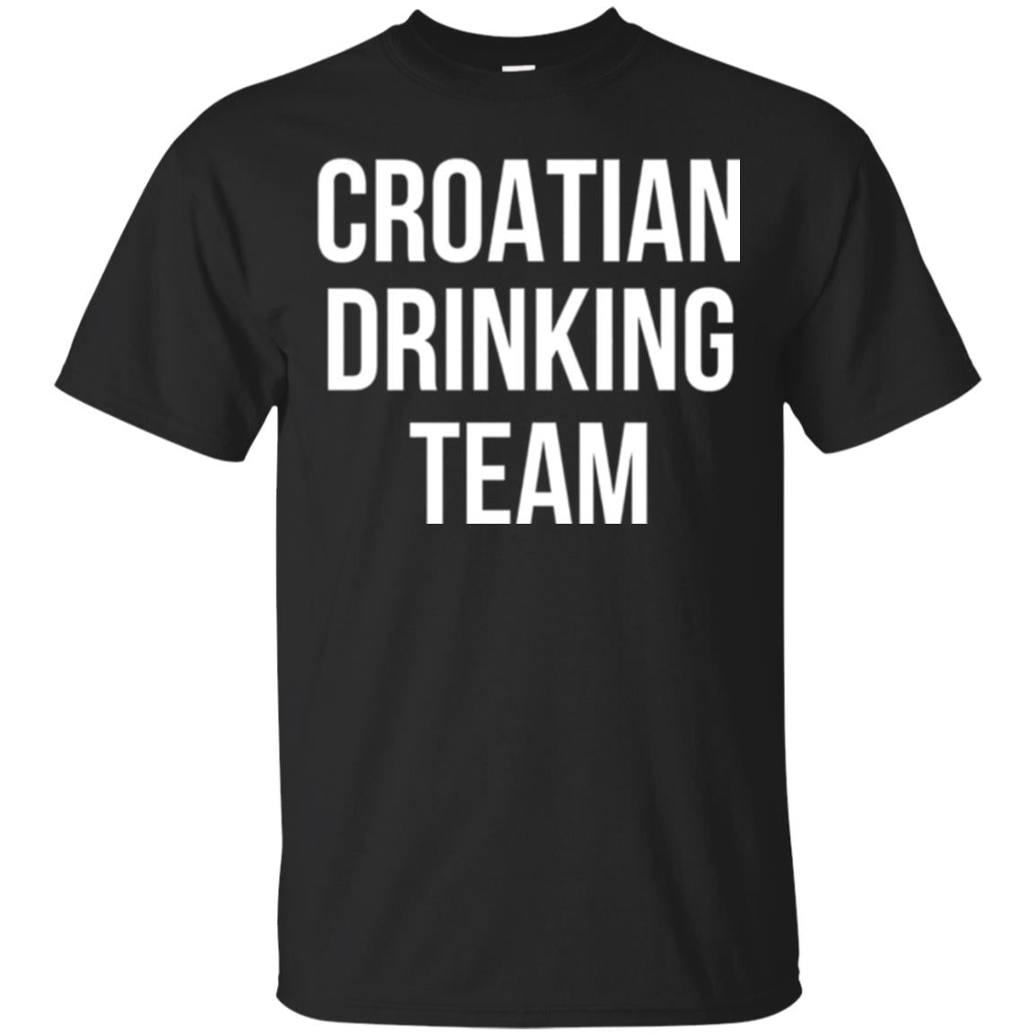 Croatian Drinking Team Drinking T-Shirt 