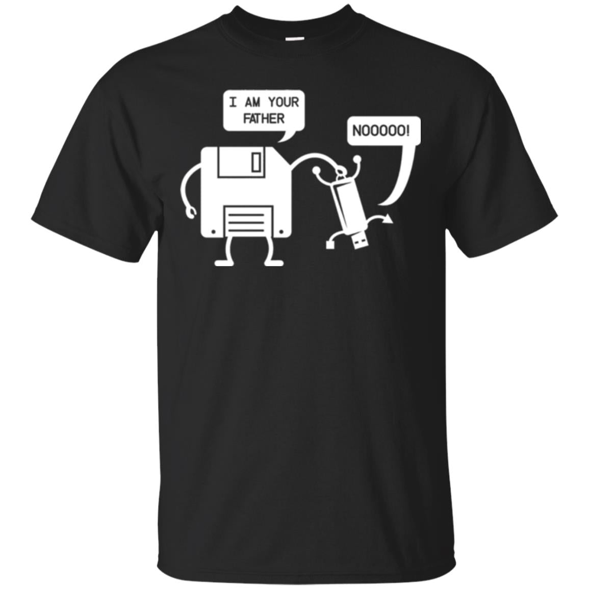 Usb Floppy Disk I Am Your Father T-Shirt