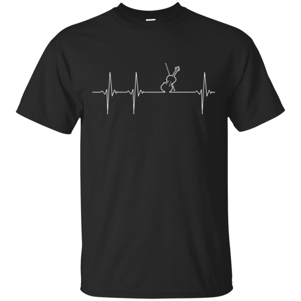 Musician Heartbeat Violin Viola Cello T-Shirt 