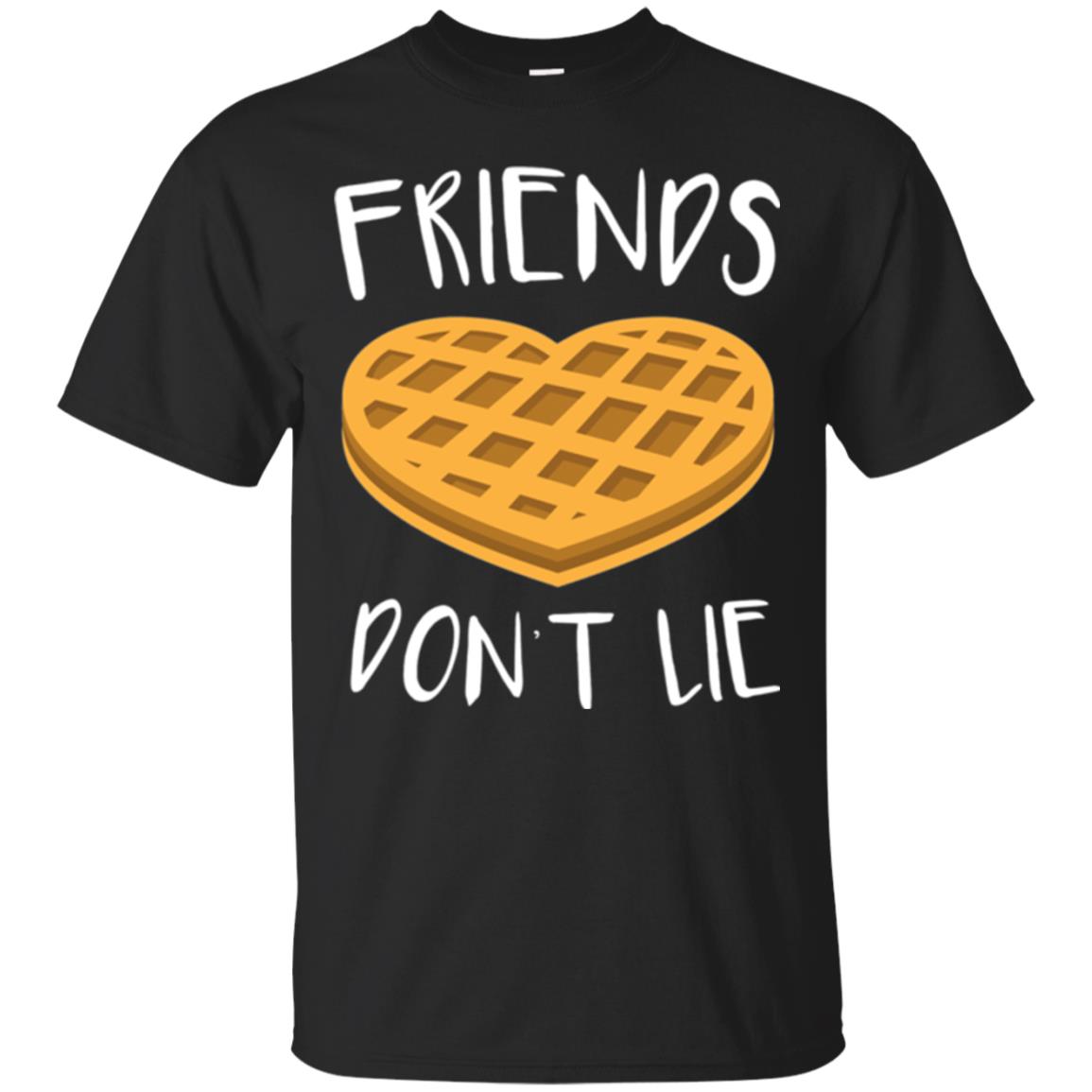 Funny Waffle Friends Dont Lie T-Shirt 