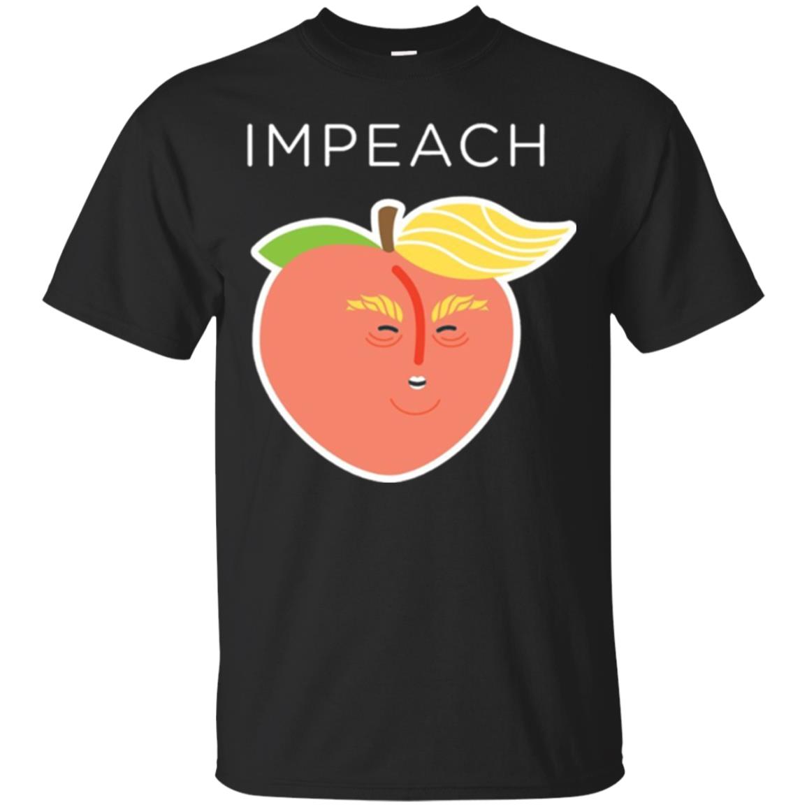 Anti Trump Peach Emoji Impeach Donald T-Shirt 