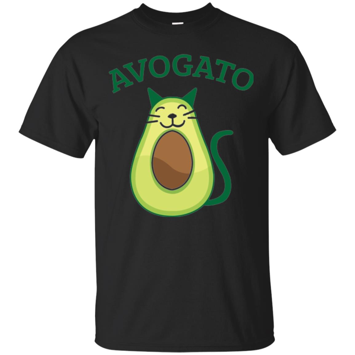 Avogato Avocado Cat Kitty Funny Meow T-Shirt 