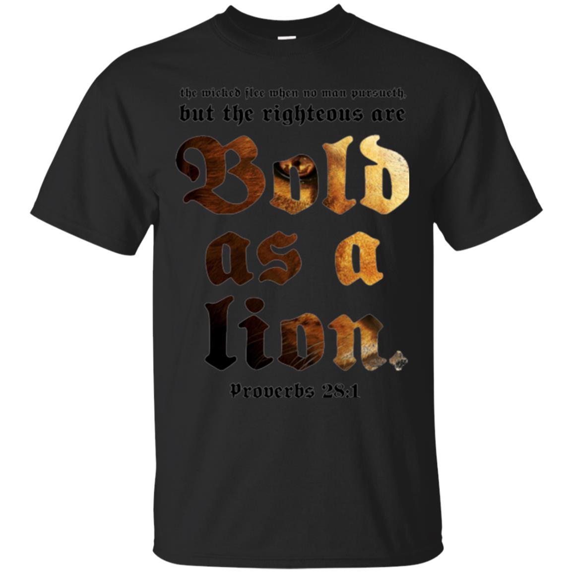 Christian Bold As A Lion T-Shirt 