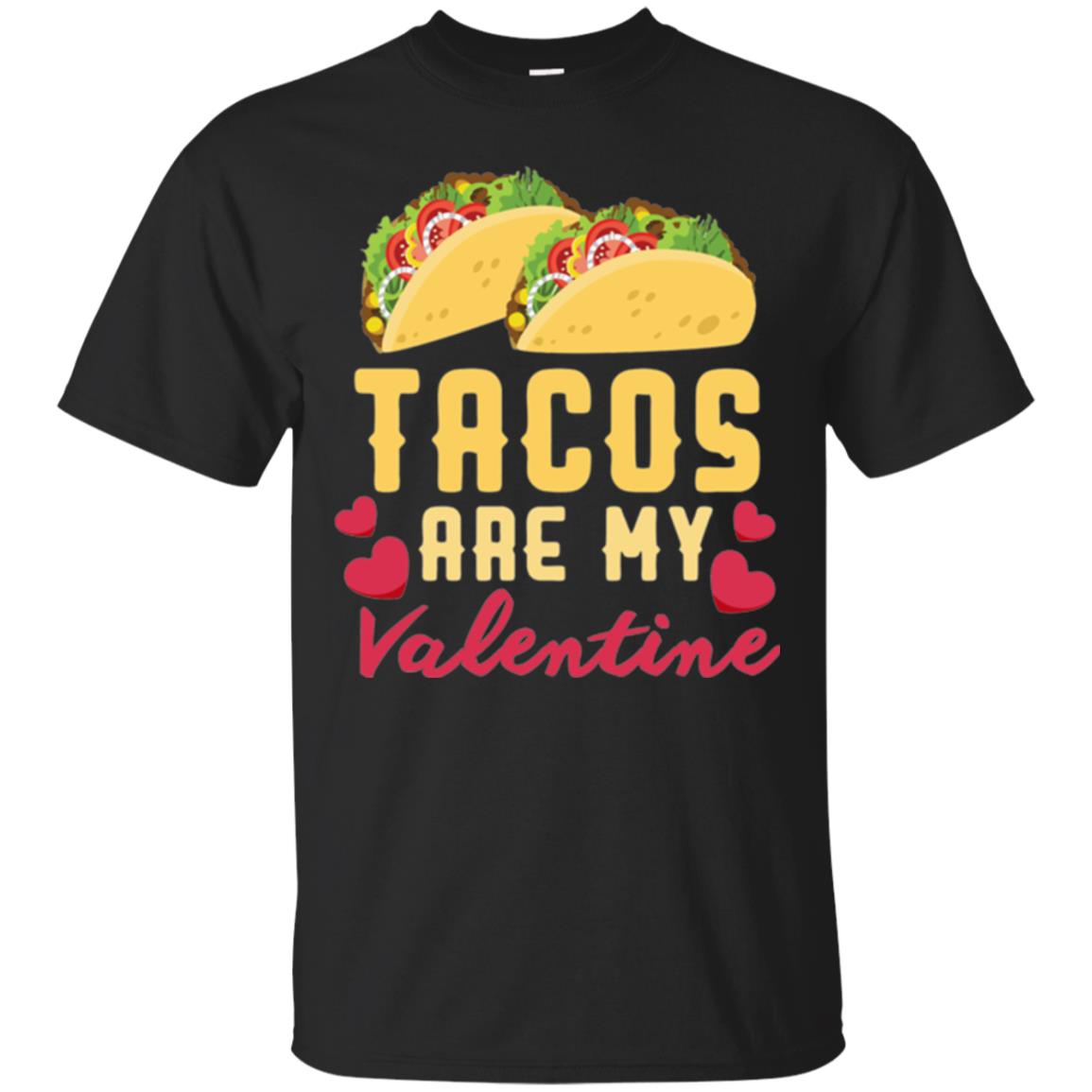 Funny Valentines Day Tacos Lovers Love Heart Gif T-Shirt