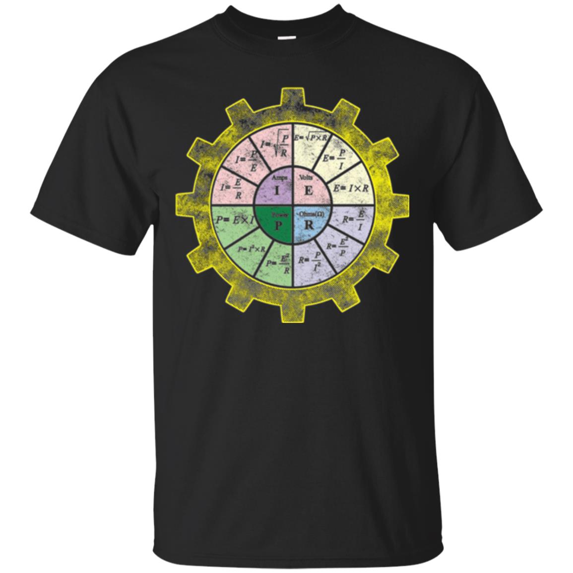 Ohms Law -Ohms Law Diagram Electrical Engineer T-Shirt 