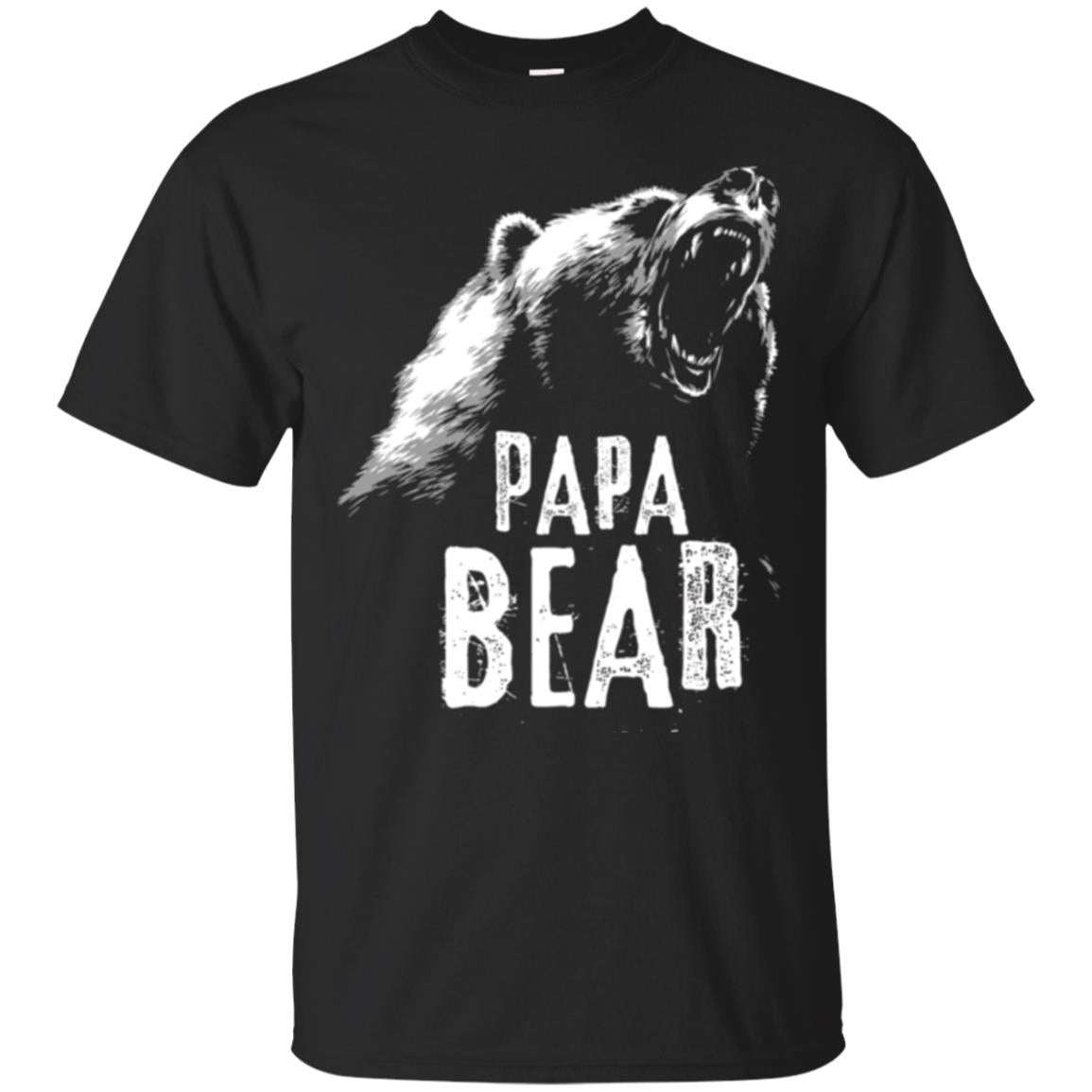 Papa Bear Best Dad For Fathers Day T-Shirt 