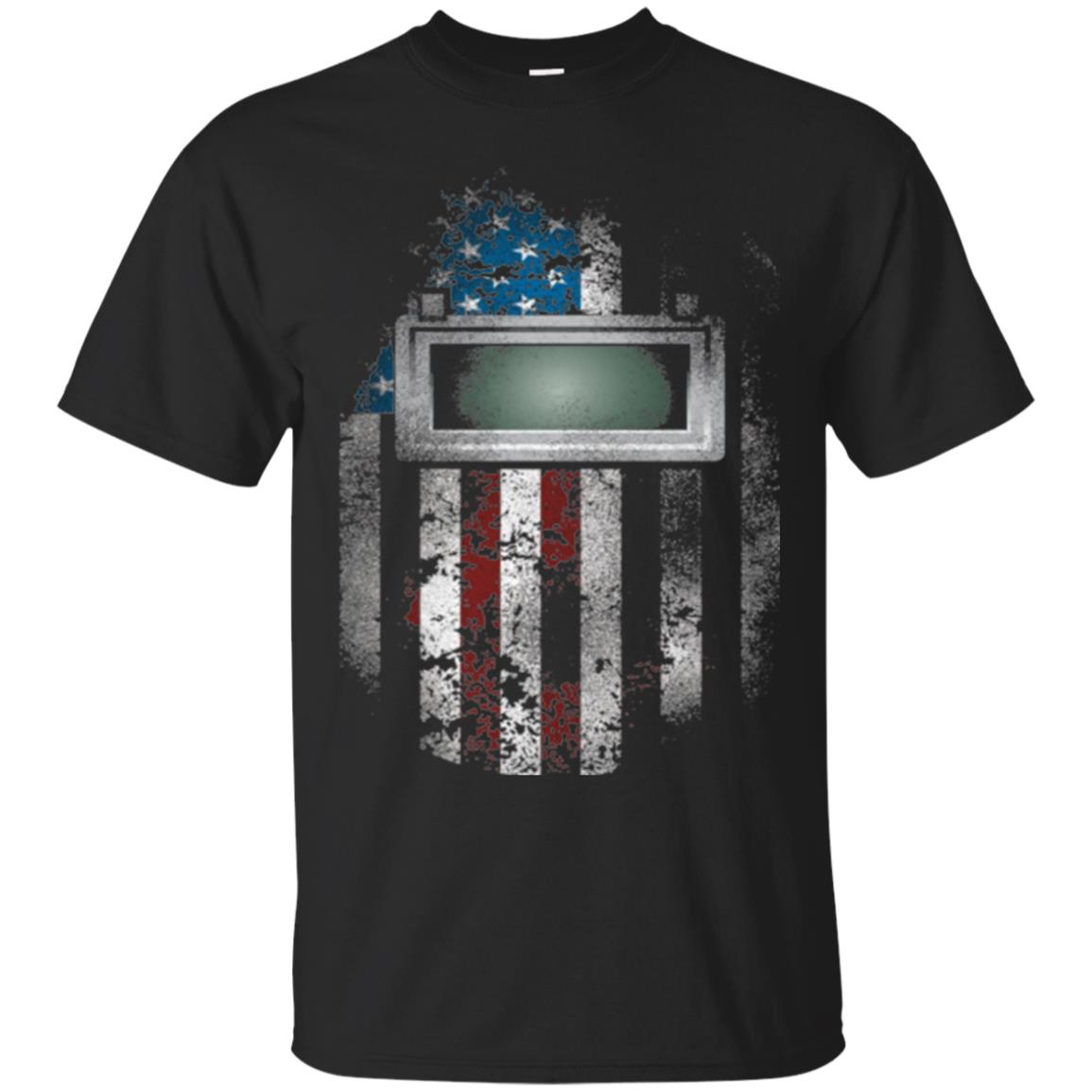 Welder Gif American Welding Hood Gift T-Shirt