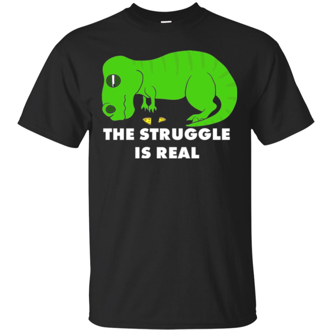 Funny Dinosaus The Struggle Is Real T-Shirt