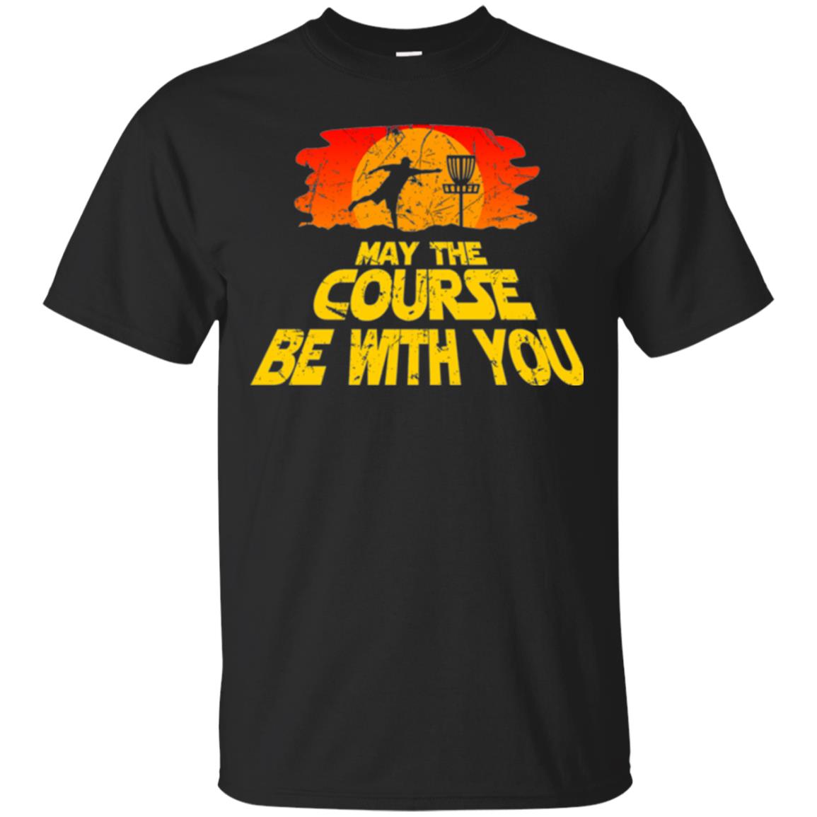 Disc Golf May The Course Be With You T-Shirt