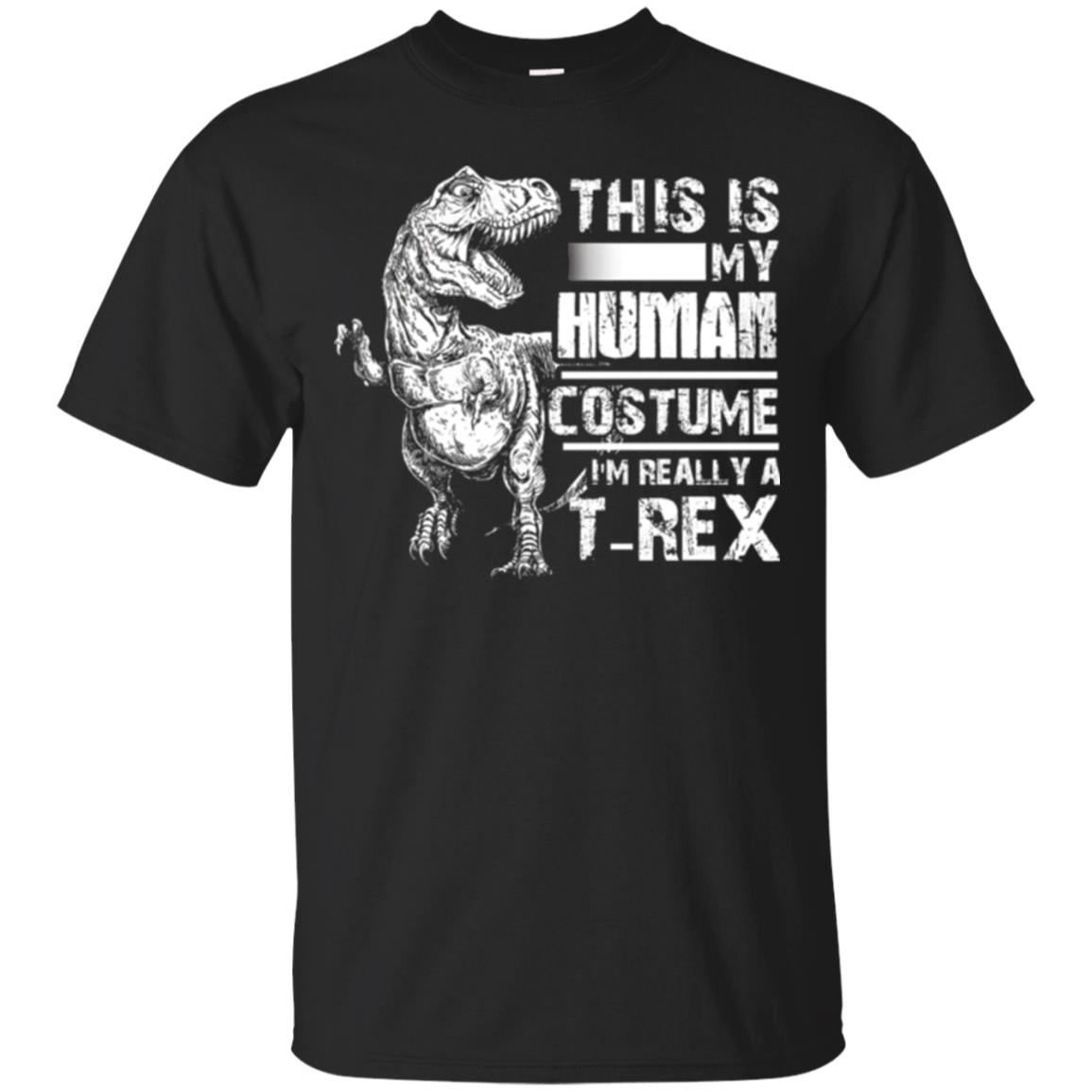 Dinosaus This Is My Human Costume Human T-Shirt