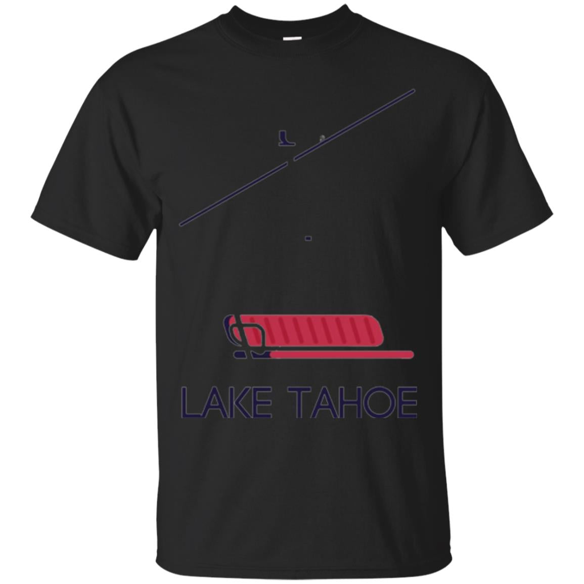 Ski Chair Lift Lake Tahoe California T-Shirt