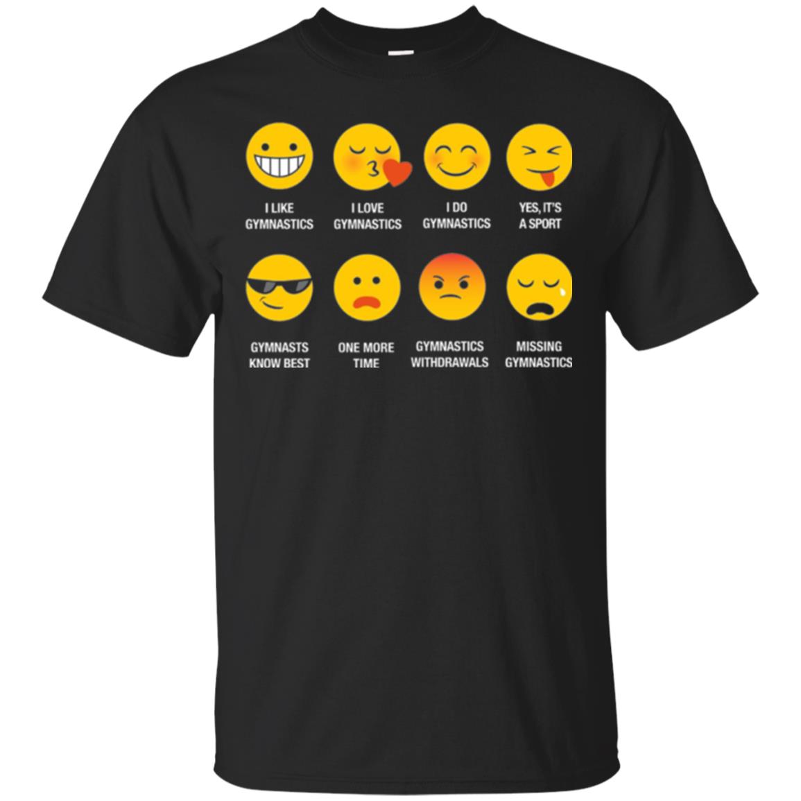 Gymnastic Lovers Emoji T-Shirt 