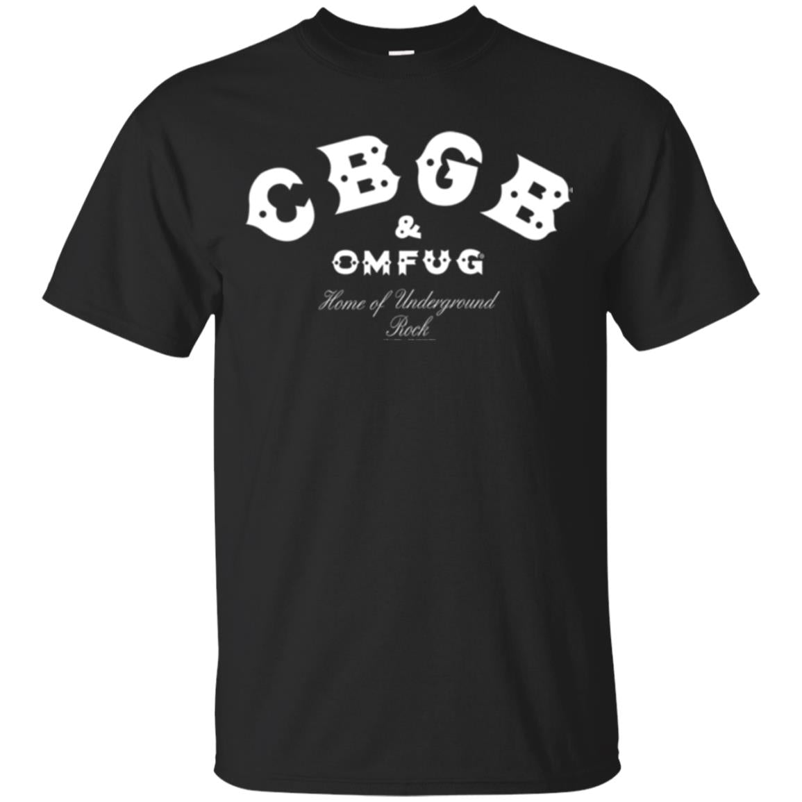Music Cbgb And Omfug Home Of Underground Rock T-Shirt 