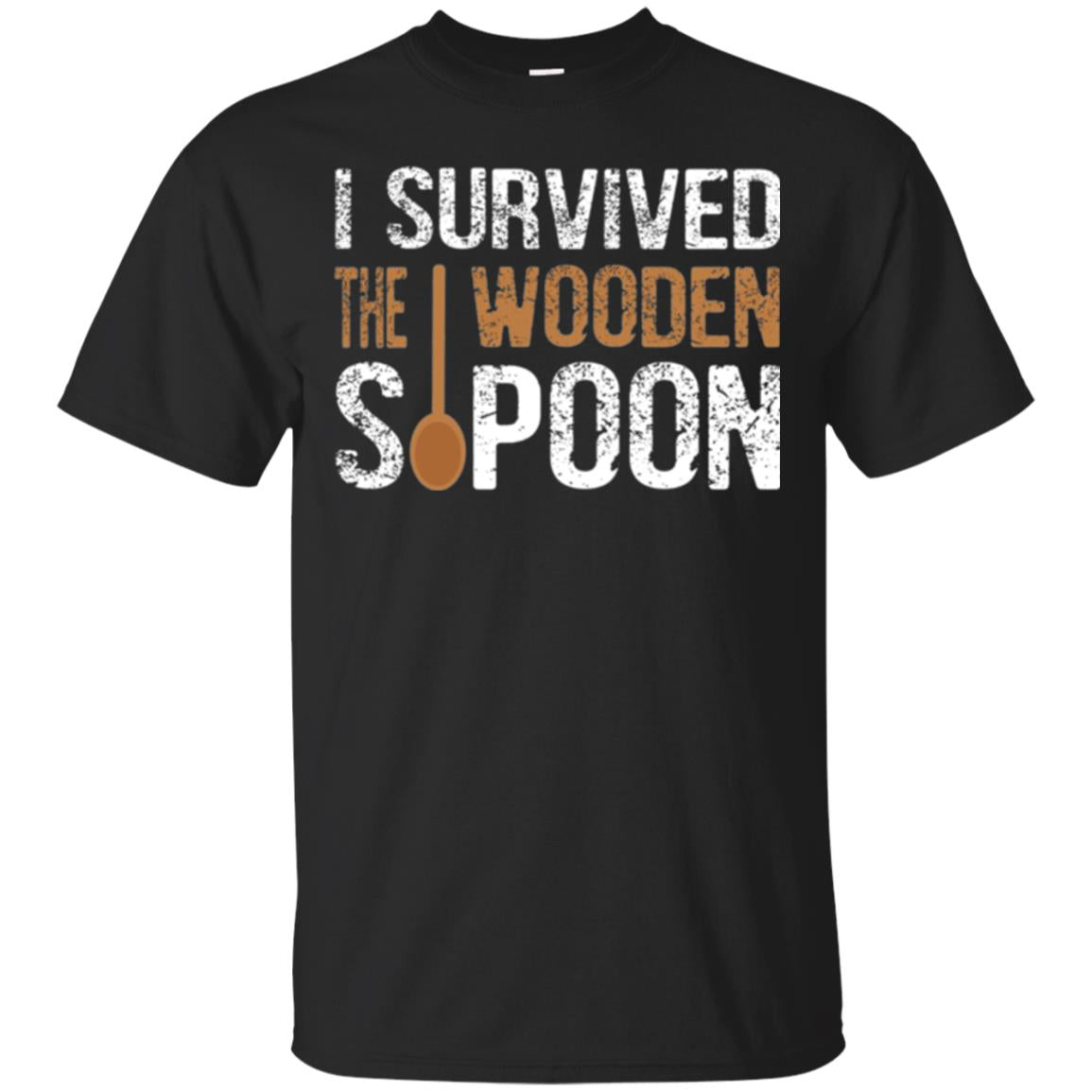 Spoon I Survived The Wooden Spoon T-Shirt