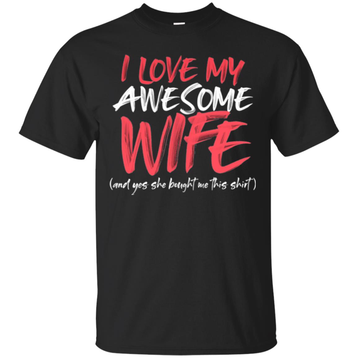 Valentines Day I Love My Awesome Wife T-Shirt