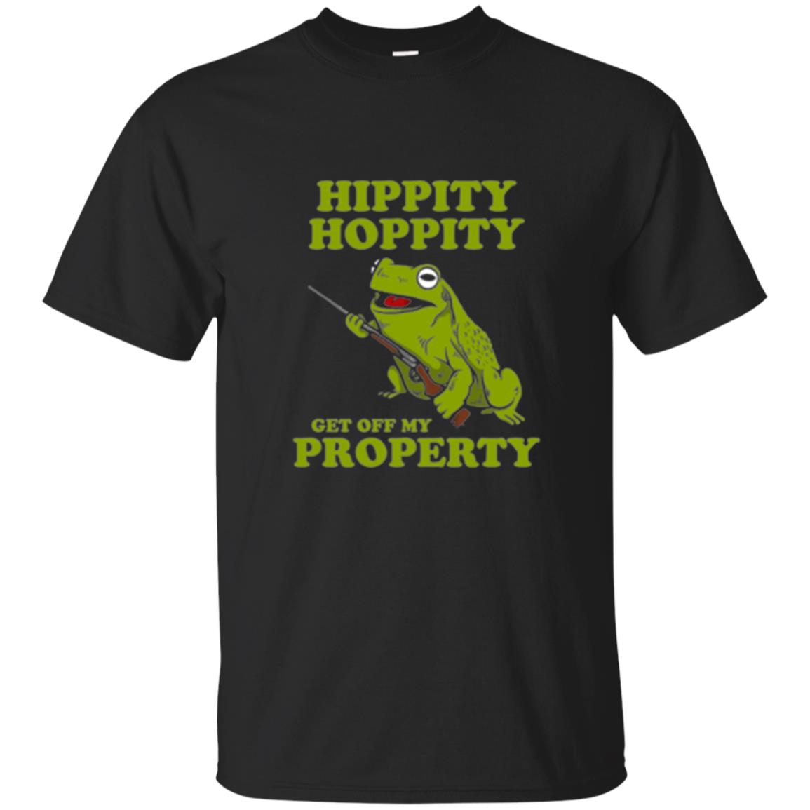 Frog Lover Hippity Hoppity Get Off My Property T-Shirt 