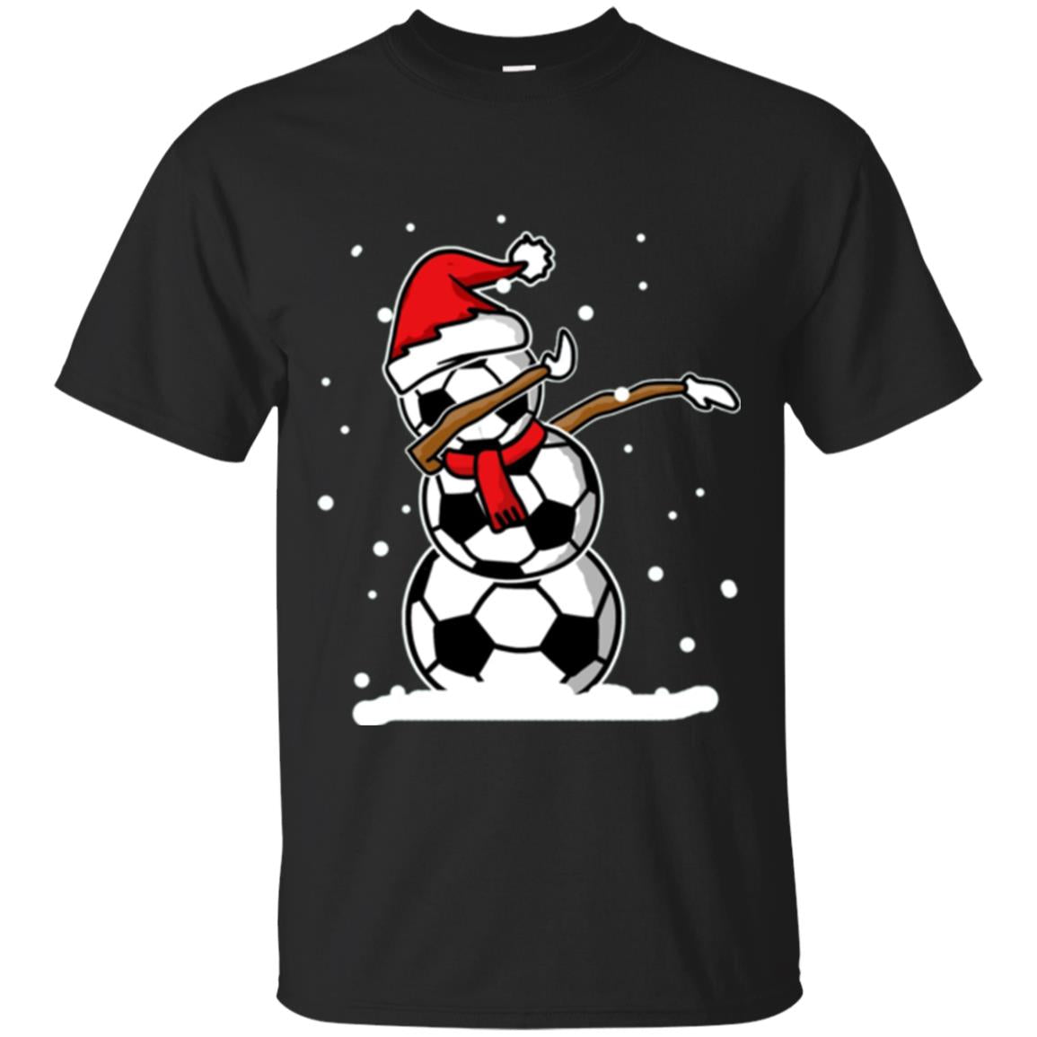 Christmas Dabbing Snowman Ball T-Shirt 