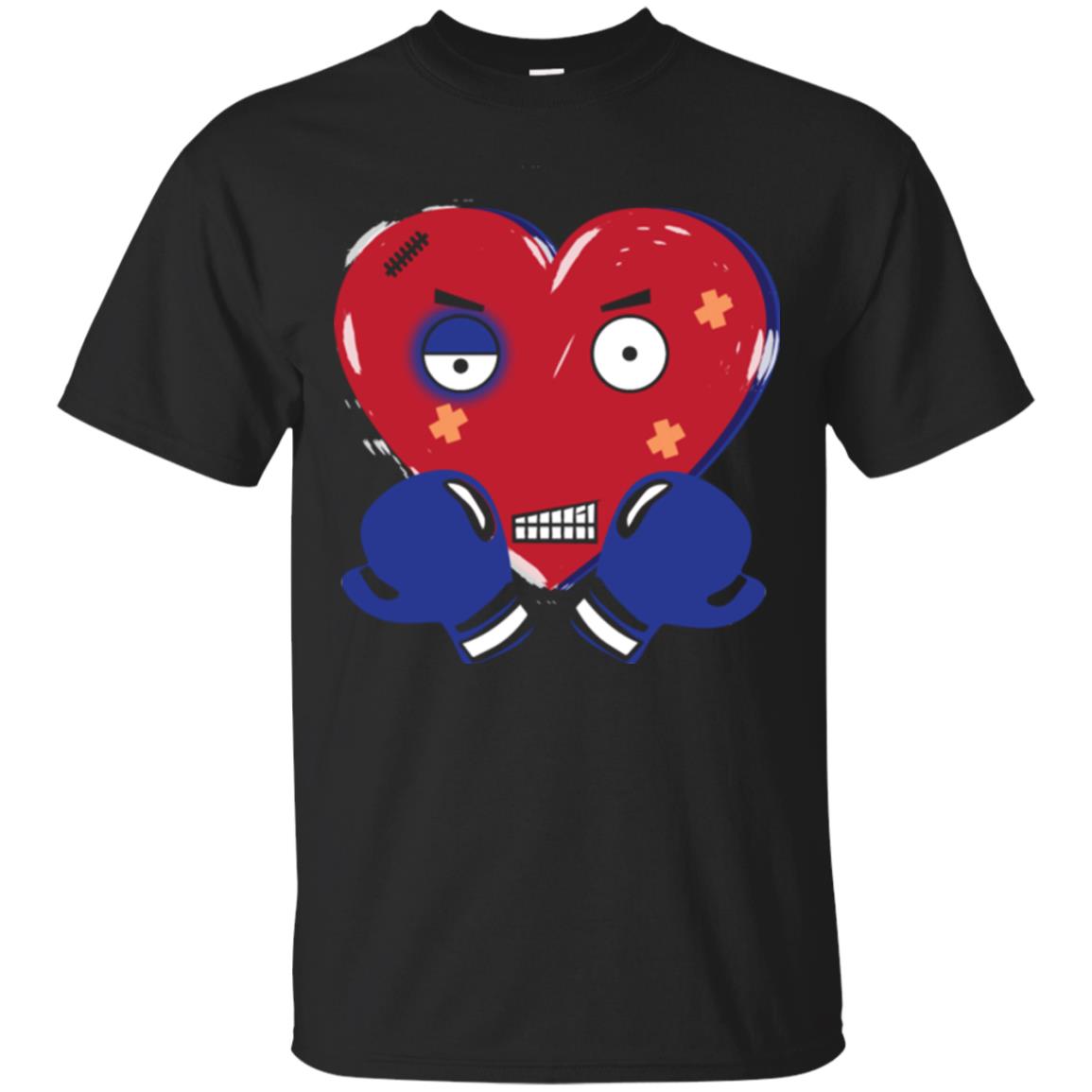 Sad Valentines Day Patched Up Heart T-Shirt