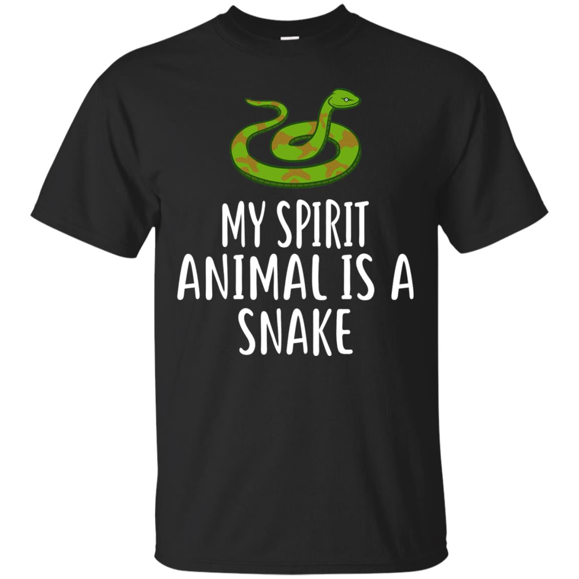Pet Snake Lover My Spirit Animal Is A Snake T-Shirt
