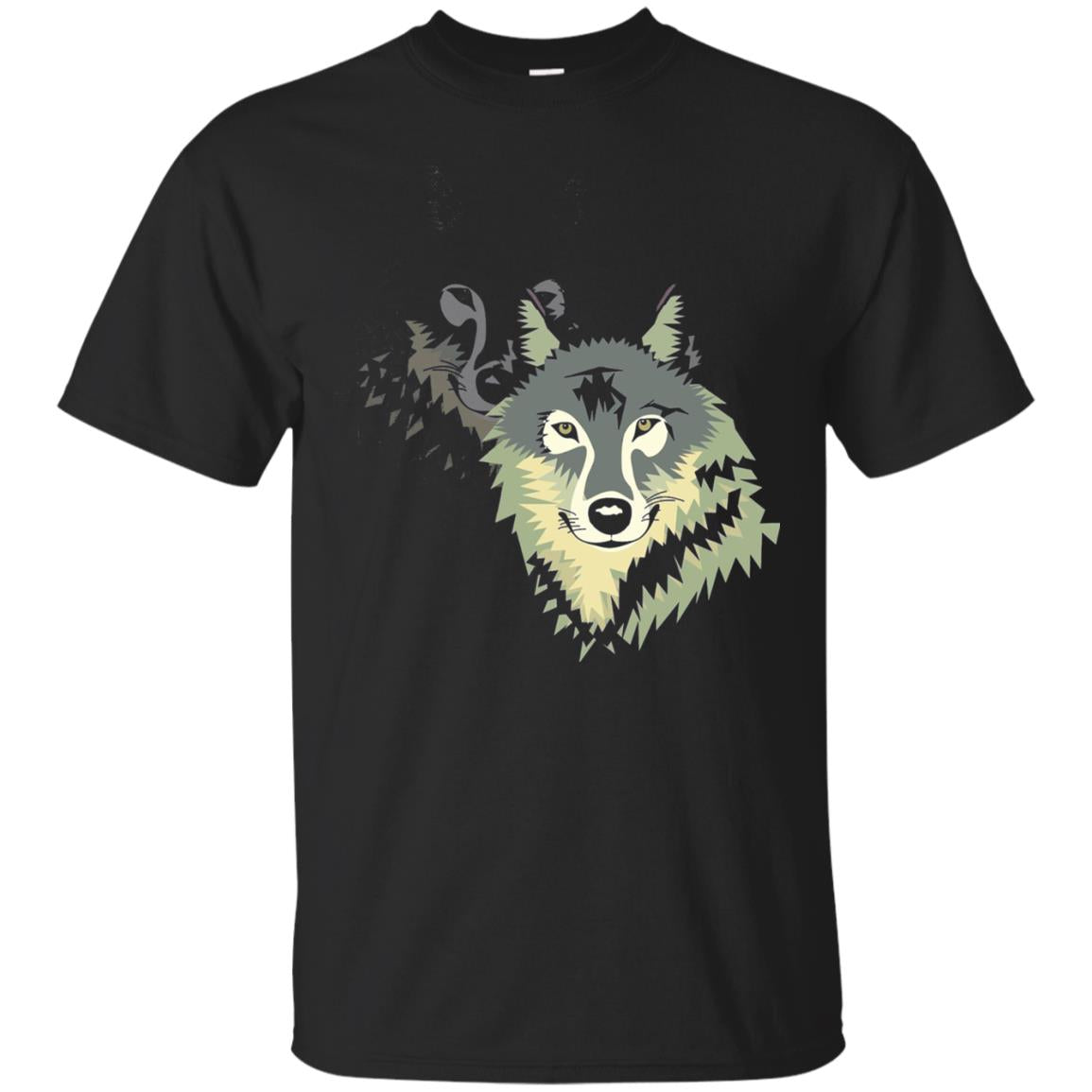 Wolf Pack Dog Painted Animal Lovers T-Shirt 