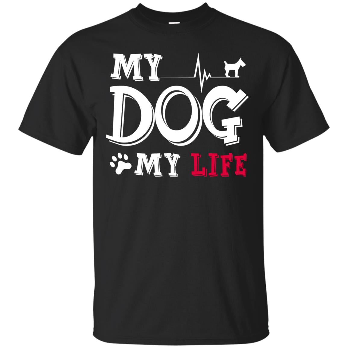Dog Lovers My Dog My Life T-Shirt