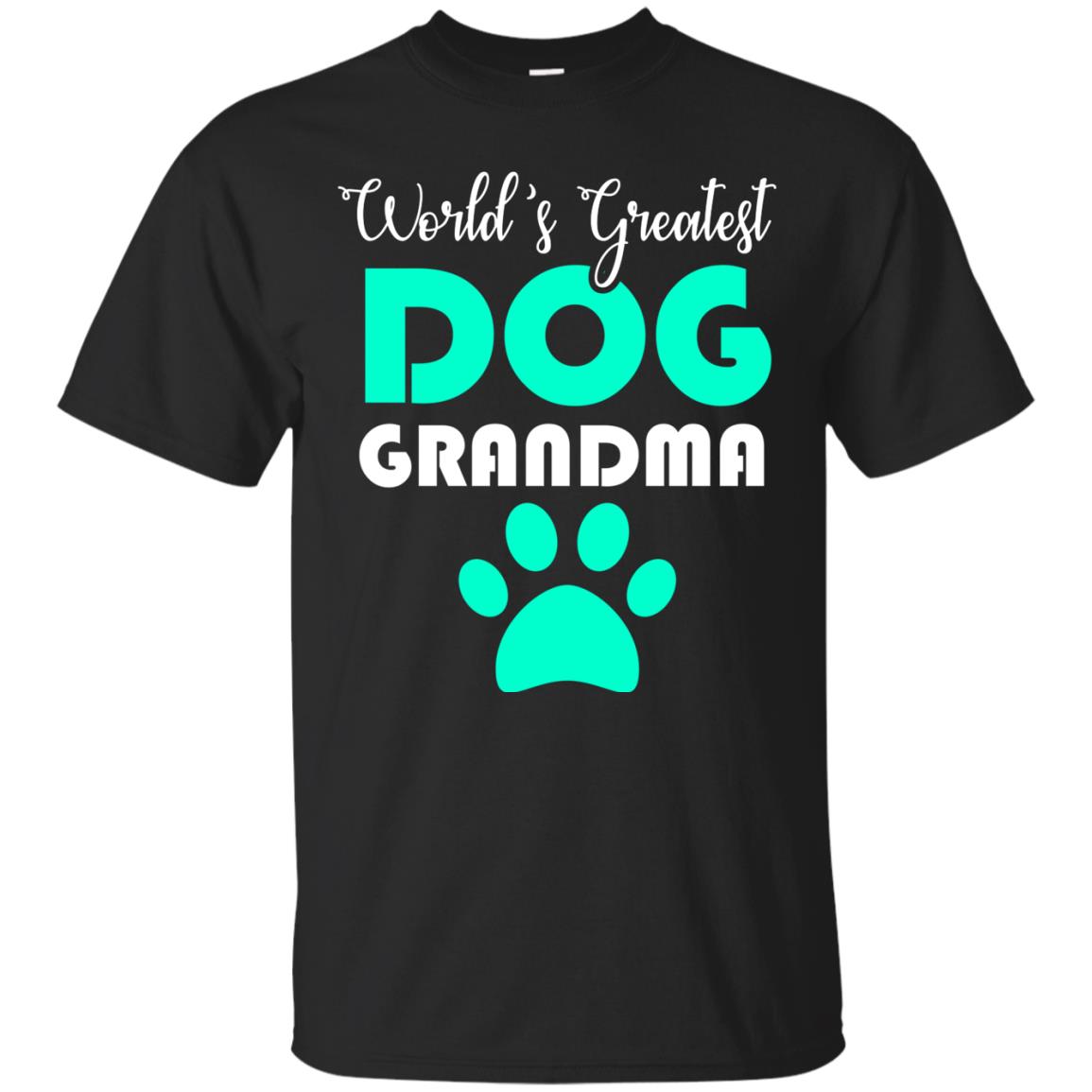 Worlds Greatest Dog Grandma Cool For Mama Love Dogs T-Shirt 