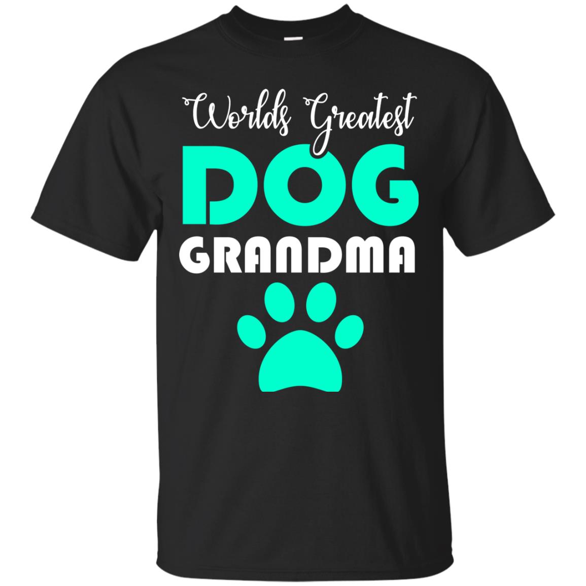 Worlds Greatest Dog Grandma Gif For Nana T-Shirt 