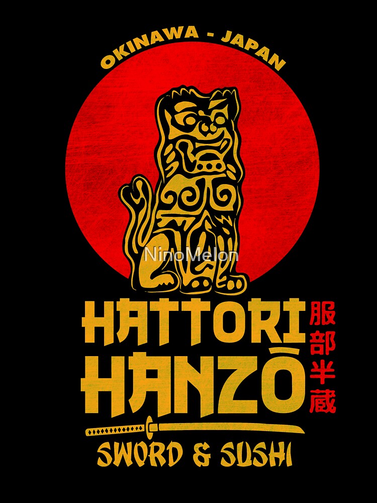 Hattori Hanzo Unisex Graphic T Shirt  Short Sleeve Tee Everyday Casual Wear 3