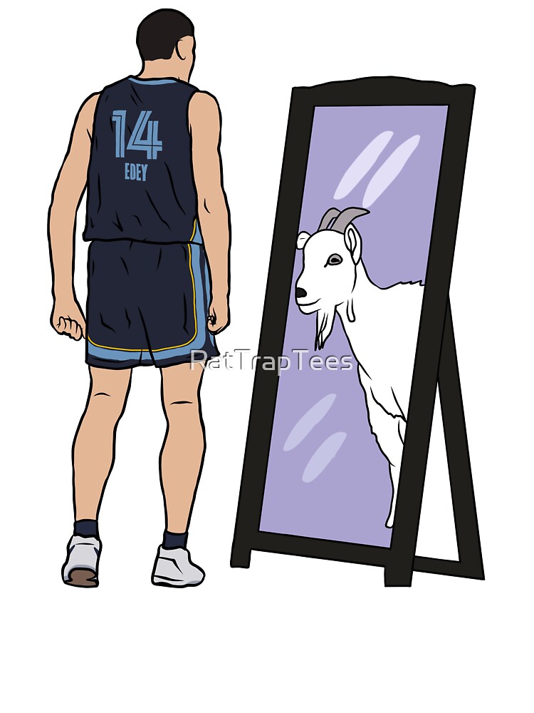Zach Edey Mirror Goat Unisex Graphic T Shirt  Short Sleeve Tee Everyday Casual Wear 3