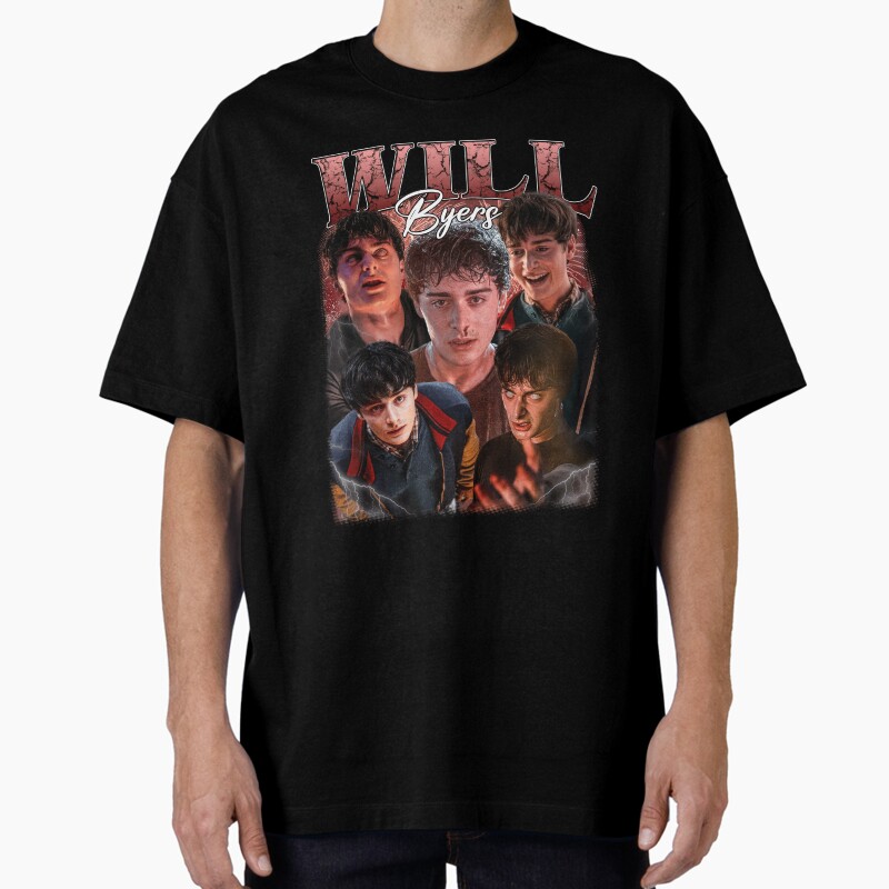 Will Byers Unisex Graphic T Shirt Short Sleeve Tee Everyday Casual Wear