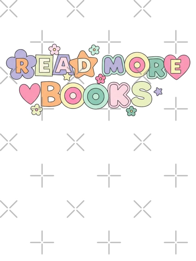 Read More Books Scrapbook Letters Smiley Unisex Graphic T Shirt Short Sleeve Tee Everyday Casual Wear 3