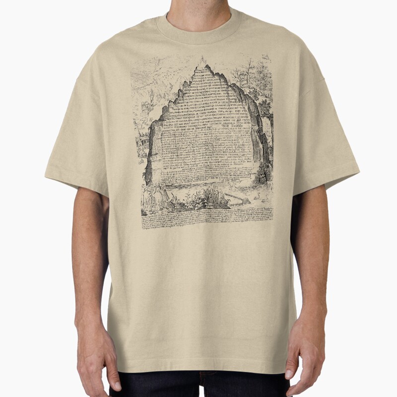Dark Sic Mundus Creatus Est Unisex Graphic T Shirt Short Sleeve Tee Everyday Casual Wear