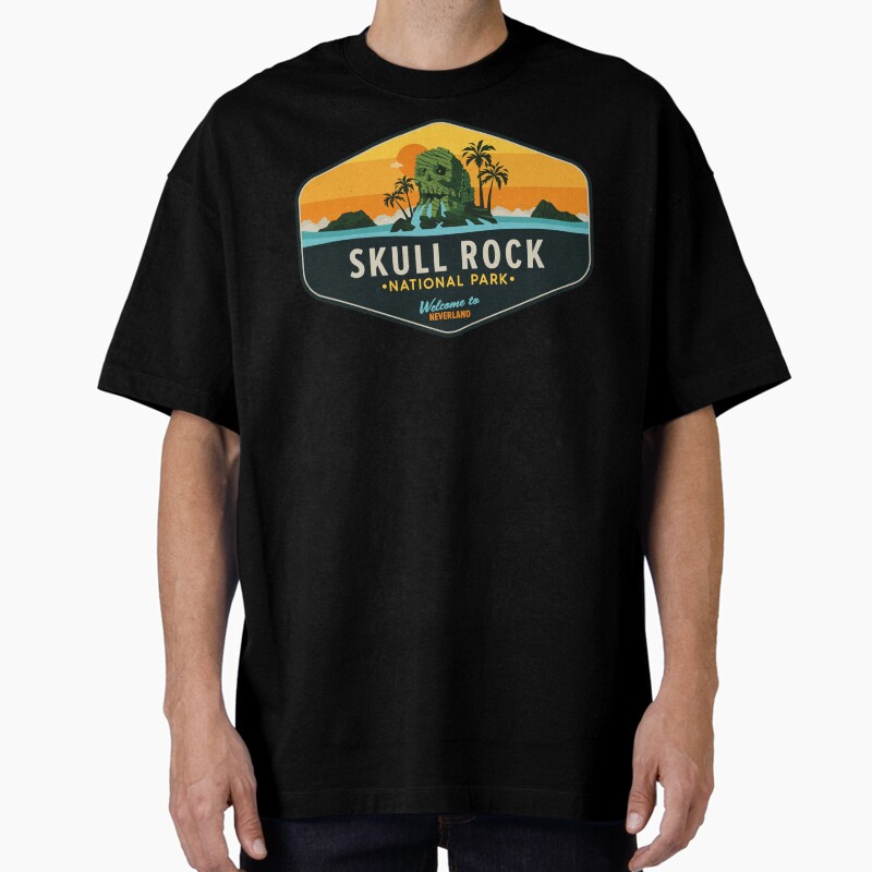 Skull Rock National Park Unisex Graphic T Shirt Short Sleeve Tee Everyday Casual Wear